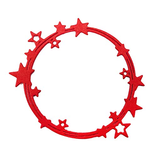Stencil - Plantilla de troquelado (forma de estrella, corte de metal)