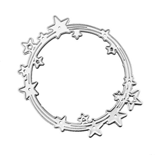 Stencil - Plantilla de troquelado (forma de estrella, corte de metal)