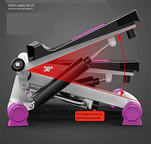 Stepper Cardio Fitness Multifunción escaladora elíptica Cross Trainer Máquina Silencio tubo de estufa for bajar de peso de la máquina equipo de la aptitud ejercicio en cinta rodante de la máquina