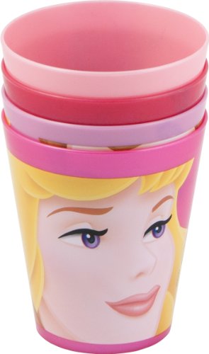 Stor Four Seasons - Set de 4 Vasos, diseño Disney Princesas Dream from The Heart