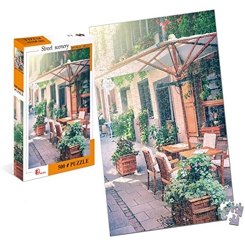 storefront Rompecabezas 1000 Piezas De Rompecabezas Paisaje Urbano Rompecabezas Juguetes De Descompresión para Adultos Y Niños, Juegos De Rompecabezas, Regalos para Niños
