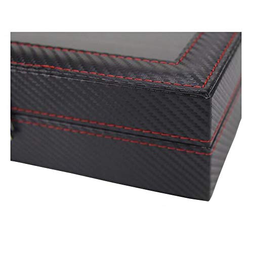 St.Oswalds Fibra Carbono Reloj Caja Para 6 Relojes (6)