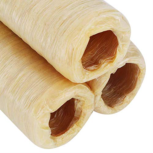 stronerliou 15PCS 15m 30mm Carcasa de Salchicha Jamón Salchicha Carcasa de colágeno Cocina Accesorios de Cocina
