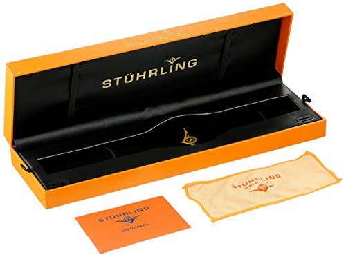 Stuhrling Original Symphony Women's Quartz Watch with Rose Gold Dial Analogue Display and Rose Gold Stainless Steel Bracelet 589. 049999999999