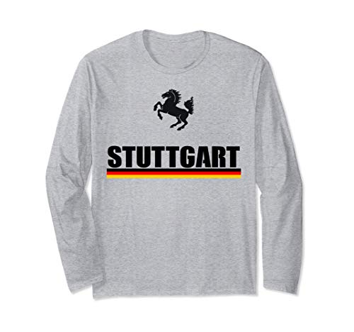 Stuttgart Germany Swabian Pride Gifts Schduagert Deutschland Manga Larga