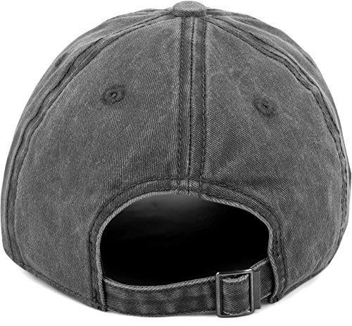 styleBREAKER Gorra Vintage de 6 Paneles en Apariencia usada y desgastada, Gorra de béisbol, Ajustable 04023054, Color:Barro