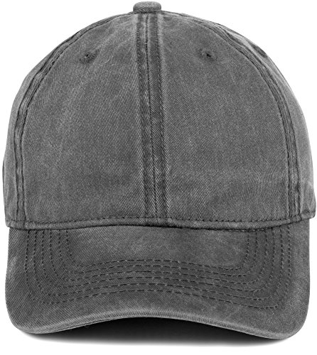 styleBREAKER Gorra Vintage de 6 Paneles en Apariencia usada y desgastada, Gorra de béisbol, Ajustable 04023054, Color:Barro