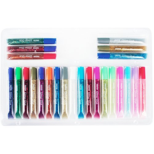 Stylex 10 G pegamento con purpurina para (24 piezas) , Modelos/colores Surtidos, 1 Unidad