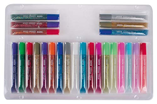 Stylex 10 G pegamento con purpurina para (24 piezas) , Modelos/colores Surtidos, 1 Unidad