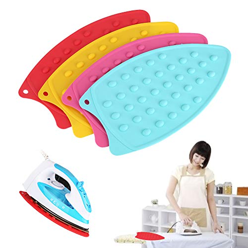 Suela para plancha, Suela protectora para plancha Esterilla de silicona para plancha Base de silicona para planchar (Green)