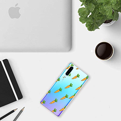 Suhctup Funda Compatible con Huawei Y5 2018 Transparent,Carcasa Protección Silicona Gel TPU Bumper Moda Dibujos Protector Piel Ultra Pulgadas Anti Choques Estuche Case para Huawei Y5 2018(11)