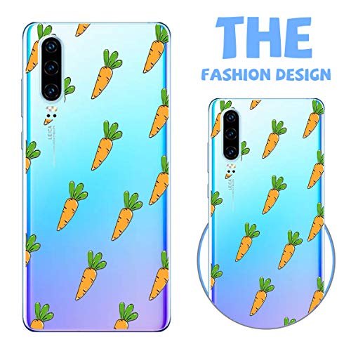 Suhctup Funda Compatible con Huawei Y5 2018 Transparent,Carcasa Protección Silicona Gel TPU Bumper Moda Dibujos Protector Piel Ultra Pulgadas Anti Choques Estuche Case para Huawei Y5 2018(11)