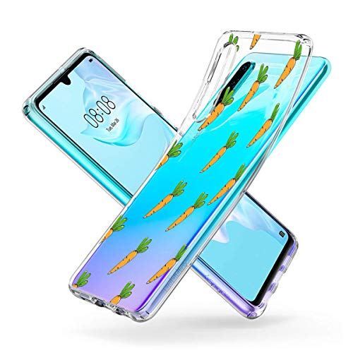 Suhctup Funda Compatible con Huawei Y5 2018 Transparent,Carcasa Protección Silicona Gel TPU Bumper Moda Dibujos Protector Piel Ultra Pulgadas Anti Choques Estuche Case para Huawei Y5 2018(11)