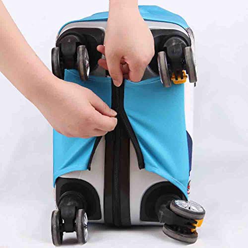 Suitcase Cover Funda Maleta Caramelo de impresión Maleta Trolley Funda Protectora Poliéster Amoniaco Engrosamiento Cubierta a Prueba de Polvo a Prueba de Golpes,1,S