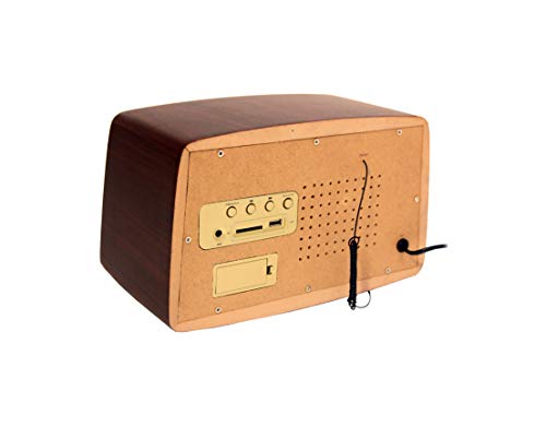Sunstech RPR4000, Radio de Sobremesa, Madera