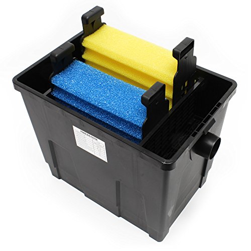 SunSun Bio Filtro para estanques CBF-200A Equipo filtración Filtro Flujo Continuo Esponjas filtrado