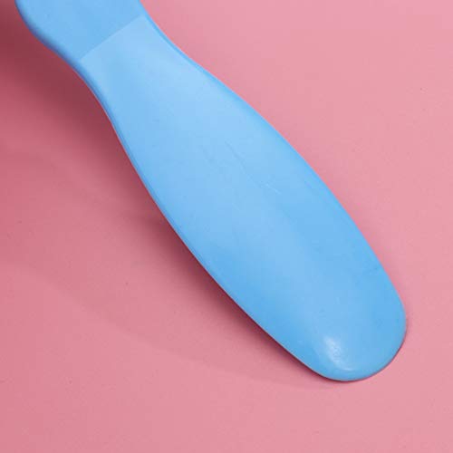 Supvox - Espátula de plástico para cosméticos dentales (4 unidades, 19,5 cm, resistente al calor), color azul, amarillo, rosa y blanco