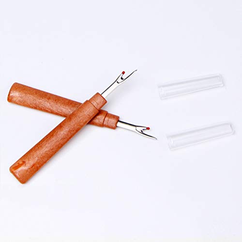 SUPVOX Seam Ripper Handy Stitch Ripper con mango de madera Herramientas de costura para abrir costuras y dobladillos