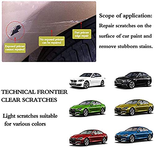 Surfilter 6PCS Nano Magic Car Scratch Remover Paño, Paño de Pulido para reparación de rayones, Reparación de rayones leves en la Superficie del automóvil para el Cuidado del automóvil, 6PCS