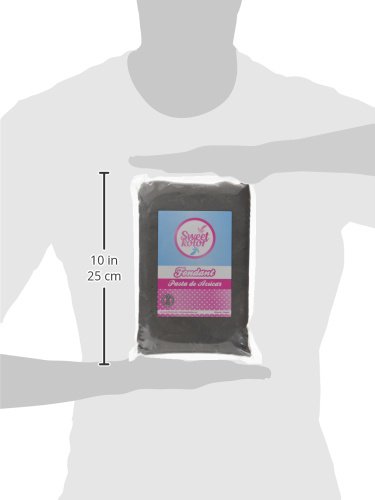 Sweetkolor Pasta de Azúcar Gris - 1000 gr