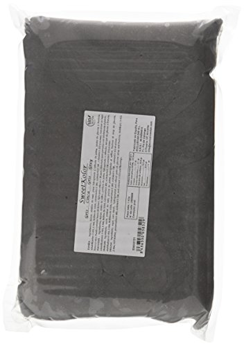 Sweetkolor Pasta de Azúcar Gris - 1000 gr