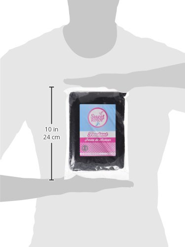 Sweetkolor Pasta de Azúcar Negro - 1000 gr