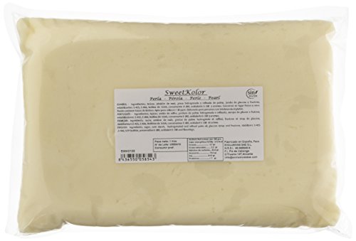 Sweetkolor Pasta de Azúcar Perla - 1000 gr