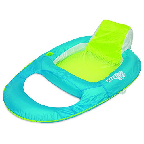 SwimWays Spring Float Recliner Tumbonas flotante - Flotadores para piscina y playa (Tumbonas flotante, 113 kg, 15 año(s), Hombre/Mujer, China, 910 mm) , color/modelo surtido