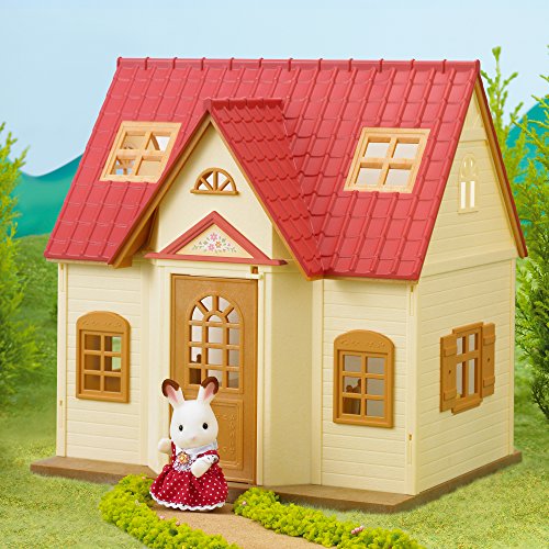 Sylvanian Families 5242 Cosy Cottage Starter Home Mini Muñecas y Accesorios, Multicolor