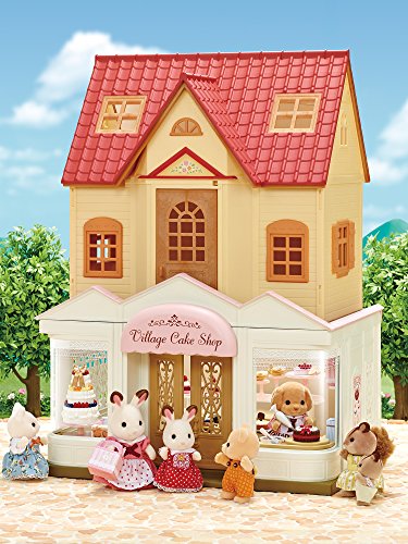 Sylvanian Families- Village Cake Shop Mini muñecas y Accesorios, Multicolor (Epoch para Imaginar 5263) , color/modelo surtido