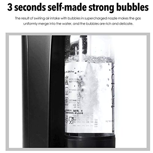 SYXZ Fabricante de refrescos de Soda acomodación de la Cocina Comercial Fabricante de la Familia Burbuja de Agua Potable máquina de Bricolaje,Rojo
