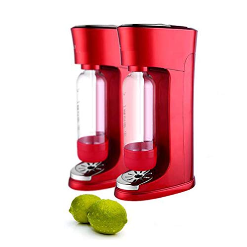 SYXZ Fabricante de refrescos de Soda acomodación de la Cocina Comercial Fabricante de la Familia Burbuja de Agua Potable máquina de Bricolaje,Rojo
