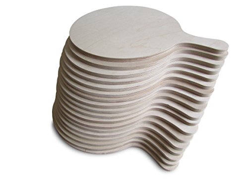 Tabla para pizza elegante y práctica – Redonda – Varios tamaños –Artículo con defecto de fábrica, madera, XL