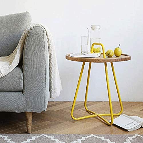 Tablas de café pequeña sala de estar Pequeña mesa de centro - mesa de centro superior, Mesa moderna de madera Home Living muebles de la sala de café Escritorio con compartimiento de almacenamiento ocu