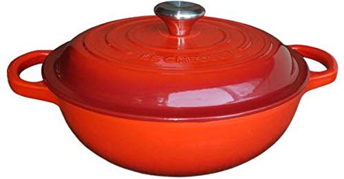 Tacho Marmita gourmet 22cm da Le Creuset - Vermelho, 22cm