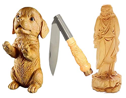 Taco o tronco pequeño en madera de boj, ideal para bricolaje, tallados y torneados