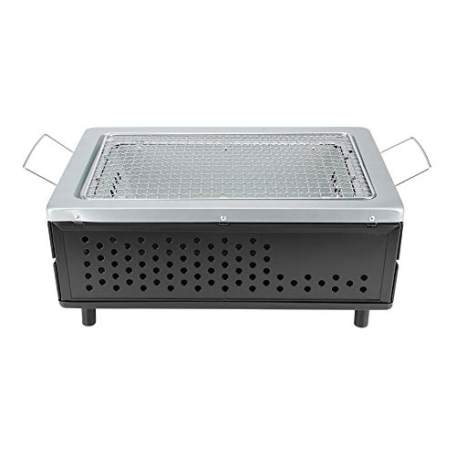 Taidda 40CM Barbacoa extraíble Barbacoa de carbón, Cerámica Japonesa Hibachi BBQ Table Grill Yakitori Barbacoa de Carbón Grill