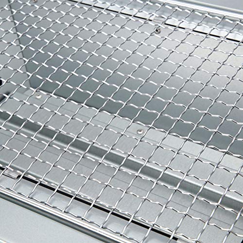 Taidda 40CM Barbacoa extraíble Barbacoa de carbón, Cerámica Japonesa Hibachi BBQ Table Grill Yakitori Barbacoa de Carbón Grill