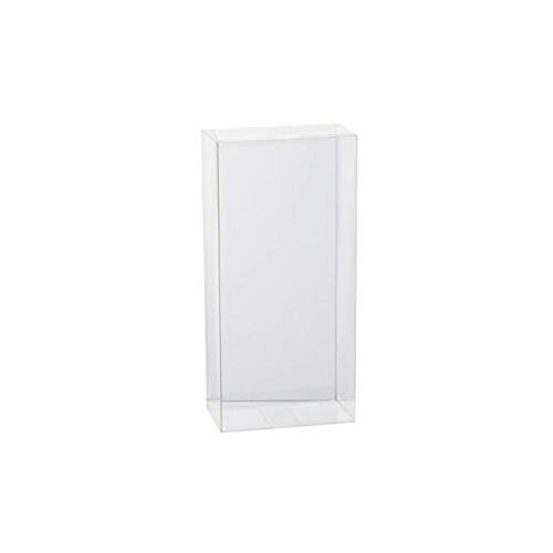 takestop® Juego de 12 Piezas cajitas bombonera bomboneras Caja Transparente Caja de PVC Plegable para Caramelos peladillas Fiesta Cumpleaños Boda Llegue confirmación comunión