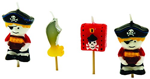 Tala Cooking Velas Piratas, Parafina, Multicolor, 11.3x2.7x14.2 cm