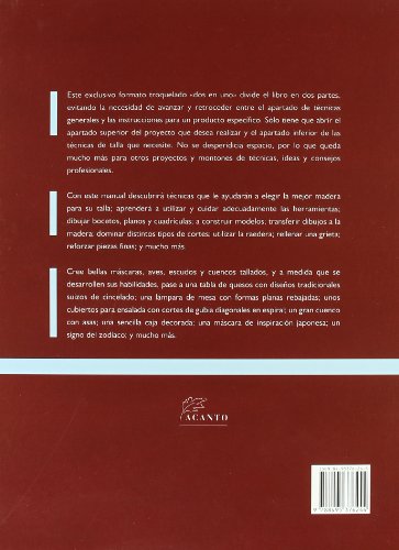 Talla en madera: Manuales dos-en-uno (Artesaria De La Madera)
