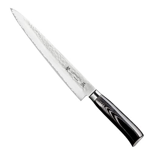 Tamahagane 10" Cuchillo de filetear mikarta Negro/Plata