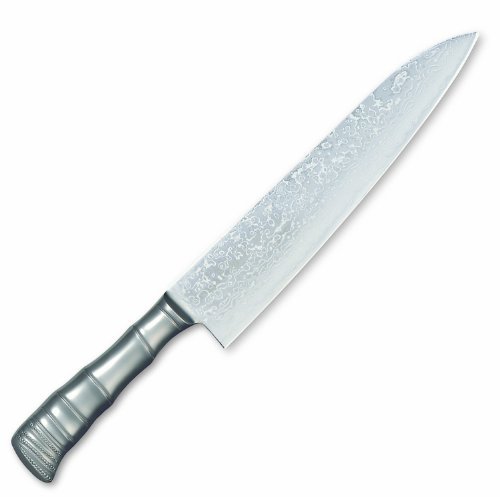 TAMAHAGANE Hibiki Bamboo 240mm TKT-1104 Cuchillo de Cocina Gyutou fabricado en Japón