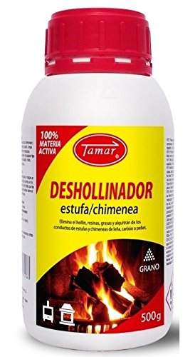 Tamar- Deshollinador Especial Estufas, Chimeneas Envase de 500 g