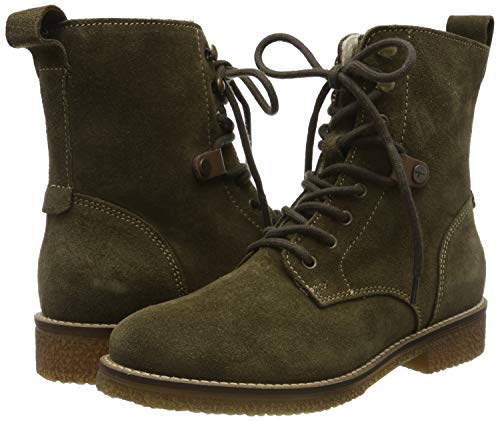 Tamaris 1-1-25249-23, Botas Militar para Mujer, Verde (Olive 722), 39 EU