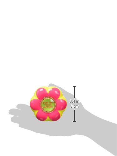 Tangle Teezer Flower pot - Cepillo para el pelo, color rosa y amarillo (6 pétalos)