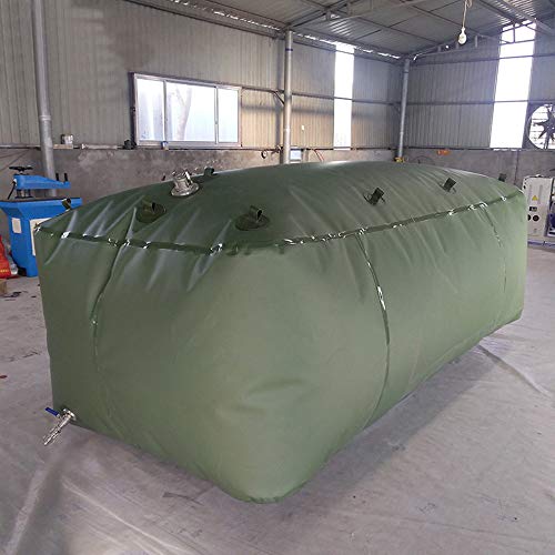 Tanque de almacenamiento de agua agrícola montado en un vehículo, bolsa de agua blanda de gran capacidad, recipiente de almacenamiento de agua para herramientas de jardinería, recolector de agua de