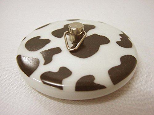 TAPON BAÑERA LAVABO BIDE FREGADERO STANDARD PORCELANA MANCHAS VACA NEGRA