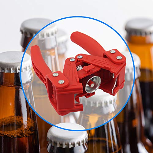 Tapón para botella con 120 tapas para hacer cerveza en casa o botellas de cristal de limonada – fácil de tapar