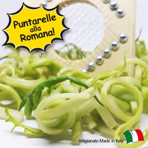 TAPU' IL TAGLIA PUNTARELLE ¡El Cortador Puntero + económico! Producto Artesanal Fabricado en Italia. Cortagrapas Multiusos para Cortar Verduras, utensilio Manual y Cortador de Verduras Juliana.